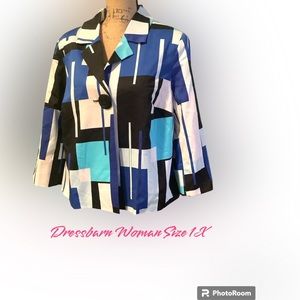 Dressbarn Woman Lined Blazer Size 1X NWT PRICE IS FIRM!